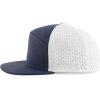 imageTrendy Apparel Shop Oversize XXL 6 Panel Camper Style Performance Snapback CapNavy White