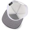 imageTrendy Apparel Shop Oversize XXL 6 Panel Camper Style Performance Snapback CapNavy White