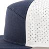 imageTrendy Apparel Shop Oversize XXL 6 Panel Camper Style Performance Snapback CapNavy White