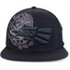 imageHecho En Mexico Eagle 3D Embroidered Flat Bill Snapback CapBlack Black