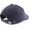 imageTrendy Apparel Shop Plain Faux Suede Leather Adjustable Structured Baseball CapDark Grey