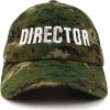 imageTrendy Apparel Shop Director Embroidered Soft Cotton Low Profile Dad Hat Baseball CapDigital Green Camo