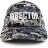 imageTrendy Apparel Shop Director Embroidered Soft Cotton Low Profile Dad Hat Baseball CapNavy Digital Camo