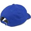 imageTrendy Apparel Shop Director Embroidered Soft Cotton Low Profile Dad Hat Baseball CapRoyal
