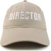 imageTrendy Apparel Shop Director Embroidered Soft Cotton Low Profile Dad Hat Baseball CapStone