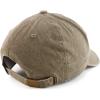 imageTrendy Apparel Shop Established 1955 Embroidered 70th Birthday Gift Pigment Dyed Washed Cotton CapKhaki