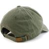imageTrendy Apparel Shop Established 1955 Embroidered 70th Birthday Gift Pigment Dyed Washed Cotton CapOlive