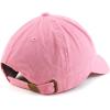 imageTrendy Apparel Shop Established 1955 Embroidered 70th Birthday Gift Pigment Dyed Washed Cotton CapPink