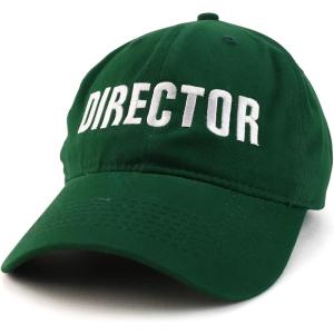 imageTrendy Apparel Shop Director Embroidered Soft Cotton Low Profile Dad Hat Baseball CapHunter