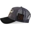 imageTrendy Apparel Shop Bull Embroidered Western Snapback Trucker CapCharcoal Black 2