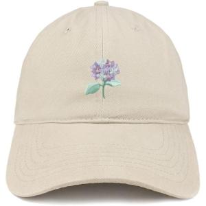 imageTrendy Apparel Shop Hydrangea Patch Low Profile Soft Cotton Baseball CapStone