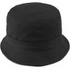 imageTrendy Apparel Shop Infant Babys 100 Cotton Bucket Hat with Adjustable Chin StrapBlack