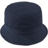 imageTrendy Apparel Shop Infant Babys 100 Cotton Bucket Hat with Adjustable Chin StrapNavy
