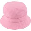 imageTrendy Apparel Shop Infant Babys 100 Cotton Bucket Hat with Adjustable Chin StrapPink