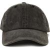 imageTrendy Apparel Shop Infant Size Unstructured Pigment Dyed Washed Baseball CapBlack