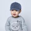 imageTrendy Apparel Shop Infant Size Unstructured Pigment Dyed Washed Baseball CapBlack