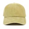 imageTrendy Apparel Shop Infant Size Unstructured Pigment Dyed Washed Baseball CapKhaki