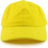 imageTrendy Apparel Shop Infant Size Unstructured Pigment Dyed Washed Baseball CapYellow