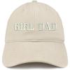 imageTrendy Apparel Shop Girl DAD Embroidered Soft Crown 100 Brushed Cotton CapStone