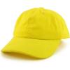 imageTrendy Apparel Shop Infant Size Unstructured Pigment Dyed Washed Baseball CapYellow
