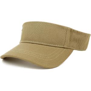 imageTrendy Apparel Shop Infant Size Adjustable Summer Visor CapKhaki