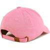 imageTrendy Apparel Shop Girl DAD Embroidered Unstructured Pigment Dyed Cotton Baseball CapPink