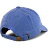 imageTrendy Apparel Shop Girl DAD Embroidered Unstructured Pigment Dyed Cotton Baseball CapRoyal