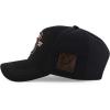 imageTrendy Apparel Shop Route 66 3D Embroidered Structured Mesh Back Baseball CapBlack Black 2