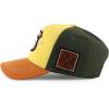 imageTrendy Apparel Shop Route 66 3D Embroidered Structured Mesh Back Baseball CapMustard Tan 2