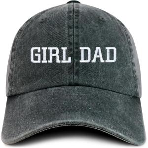 imageTrendy Apparel Shop Girl DAD Embroidered Unstructured Pigment Dyed Cotton Baseball CapDark Green