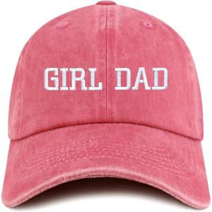 imageTrendy Apparel Shop Girl DAD Embroidered Unstructured Pigment Dyed Cotton Baseball CapFuchsia