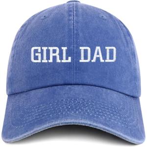 imageTrendy Apparel Shop Girl DAD Embroidered Unstructured Pigment Dyed Cotton Baseball CapRoyal