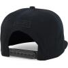 imageTrendy Apparel Shop Bear Embroidered Flat Bill Snapback CapBlack Black 2