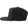 imageTrendy Apparel Shop Bear Embroidered Flat Bill Snapback CapBlack Black 3