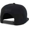imageTrendy Apparel Shop Bear Embroidered Flat Bill Snapback CapBlack Black 5