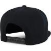 imageTrendy Apparel Shop Bear Embroidered Flat Bill Snapback CapBlack Black 6
