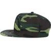 imageTrendy Apparel Shop Bear Embroidered Flat Bill Snapback CapCamo Camo