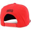 imageTrendy Apparel Shop Bear Embroidered Flat Bill Snapback CapRed Red 4