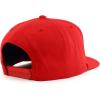 imageTrendy Apparel Shop Daddy Embroidered 5 Panel Flatbill Braid Snapback Golf CapRed