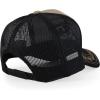 imageTrendy Apparel Shop Rodeo Horse Embroidered Mesh Back Baseball CapKhaki Black 3