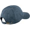 imageTrendy Apparel Shop Turtle Embroidered Pigment Dyed Washed Cotton Baseball CapNavy