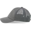 imageTrendy Apaprel Shop Infant Size Unstructured Adjustable Trucker Mesh Baseball CapDark Grey