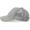 imageTrendy Apaprel Shop Infant Size Unstructured Adjustable Trucker Mesh Baseball CapLight Grey