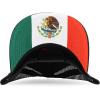 imageTrendy Apparel Shop Flag of Mexico State 5 Panel Mesh Back Snapback CapMichoacan Black