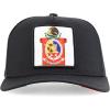 imageTrendy Apparel Shop Flag of Mexico State 5 Panel Mesh Back Snapback CapOaxaca Black
