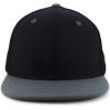 imageTrendy Apparel Shop Infant to Toddler Size Structured Flatbill Mesh CapBlack Dark Grey