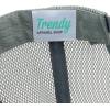 imageTrendy Apparel Shop Infant to Toddler Size Structured Flatbill Mesh CapLight Grey