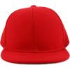 imageTrendy Apparel Shop Infant to Toddler Size Structured Flatbill Mesh CapRed