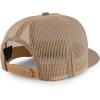 imageTrendy Apparel Shop Number 5 Varsity Font Embroidered 5 Panel Structured Snapback CapKhaki