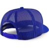 imageTrendy Apparel Shop Number 5 Varsity Font Embroidered 5 Panel Structured Snapback CapStone Royal